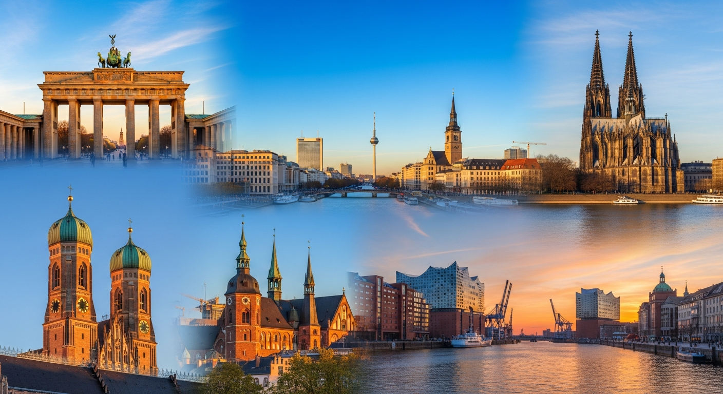 Staedtetrip Deutschland - Die schoensten deutschen Staedte zum Reisen